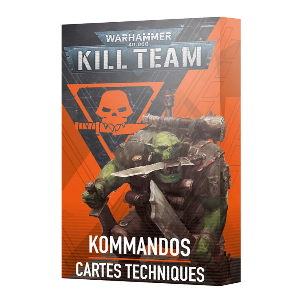 Kill Team - Ork Kommandos Datacards (Français)