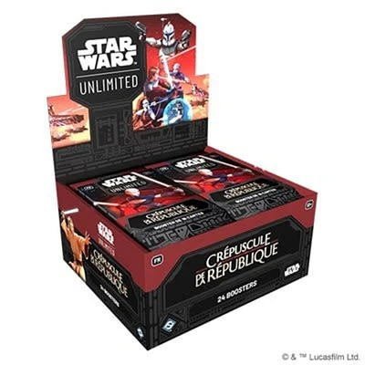 Star Wars Unlimited - Crépuscule de la République - Boîte de booster (