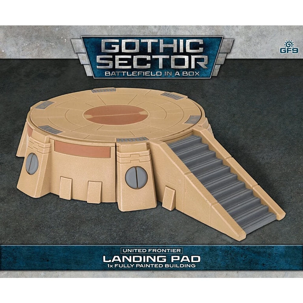 Battlefield in a Box - Gothic Sector - United Frontier - Landing Pad
