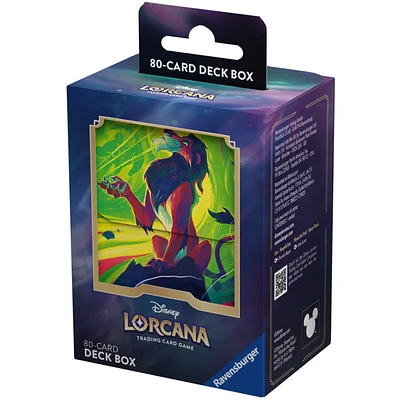 Disney Lorcana - Azurite Sea - Deck Box A - Scar