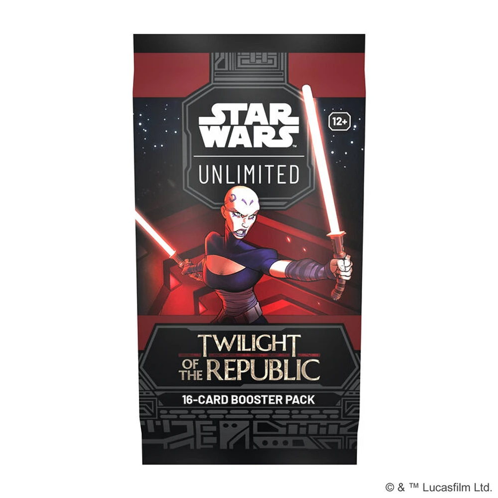 Star Wars Unlimited - Twilight of the Republic - Booster (Anglais)