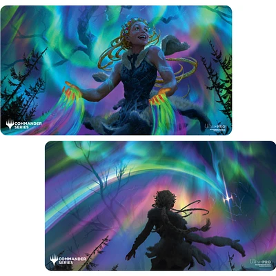 (UP) - Playmat - Commander Series - Three Colour Shard - Double Sided - Esika*