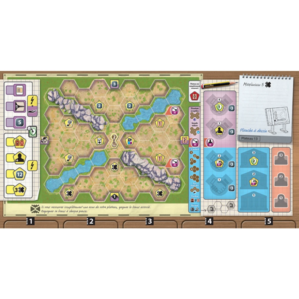 Ark Nova - Plateaux zoo pack 2 (French)