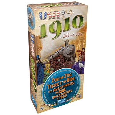 Ticket to Ride - USA 1910 (Multilingue)