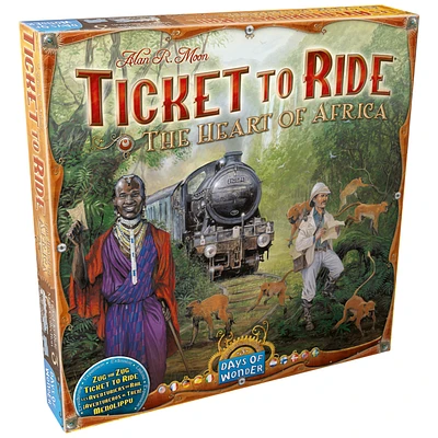 Ticket to Ride - Map #3 - The Heart of Africa (Multilingue)