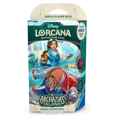 Disney Lorcana - L'île d'Archazia - Deck de démarrage -Saphir/Rubis (F