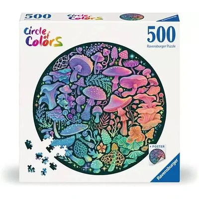 Circle of Colors - Mushrooms - 500 pièces