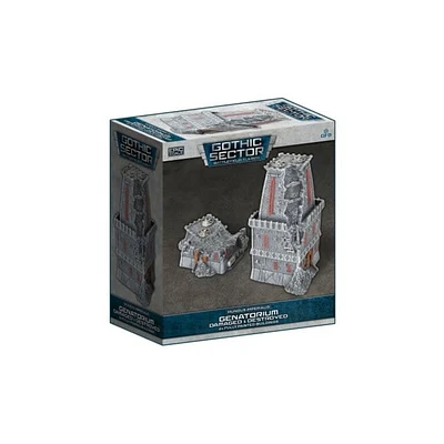 Battlefield in a Box - Gothic Sector - Mundus Imperialis - Genatorium - Damaged and Destroyed - 2 Units
