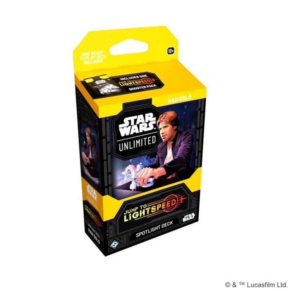 Star Wars Unlimited - Jump to Lightspeed - Starter Deck - Han Solo (Anglais)