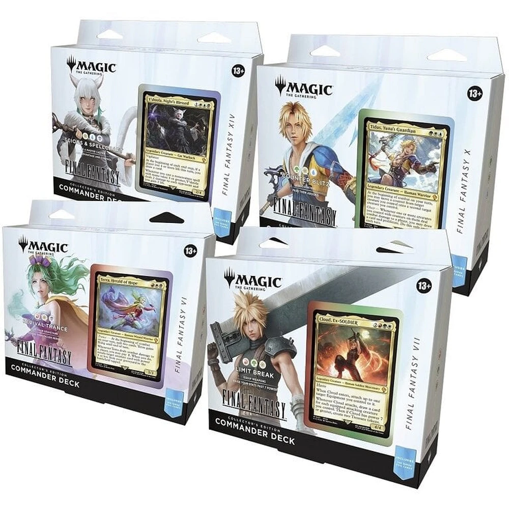 MTG Final Fantasy - Collector Commander Decks (Anglais)
