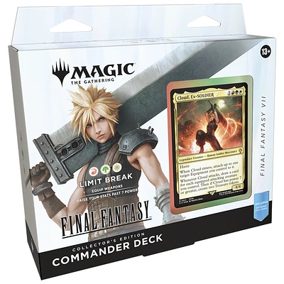 MTG Final Fantasy - Collector Commander Deck - Limit Break (Anglais)
