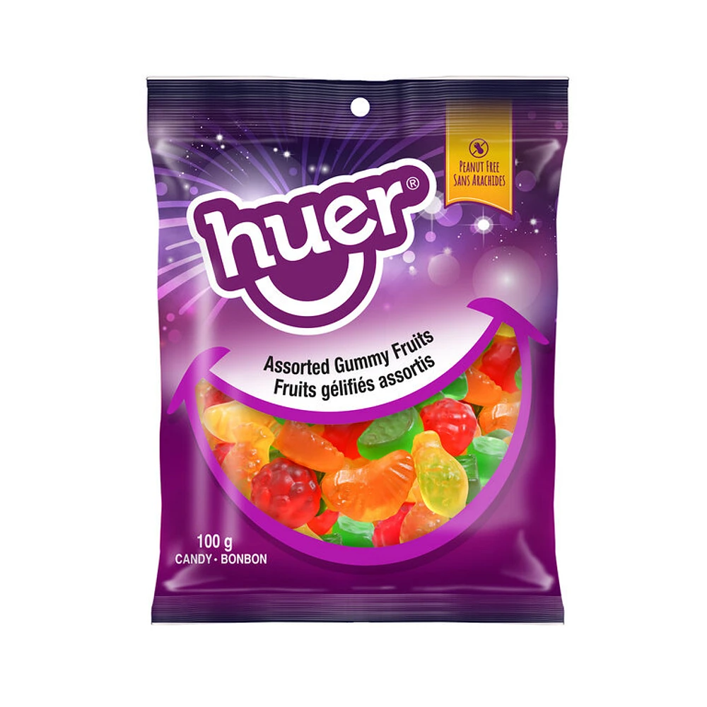 Fruits gélifiés assortis - 100g