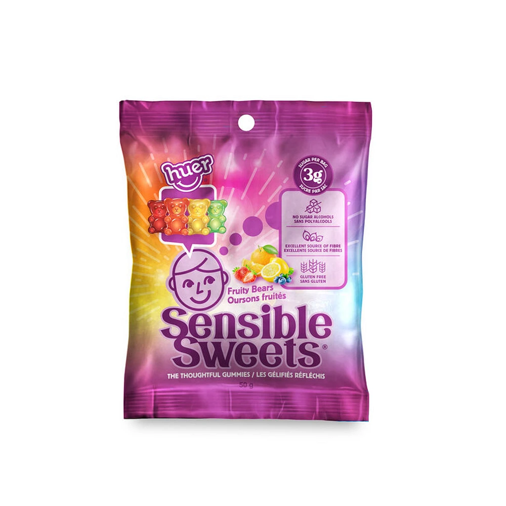 Sensible Sweets - Oursons fruités - 50g