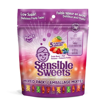 Sensible Sweets - Mélange de poissons et d'oursons fruités - 150g