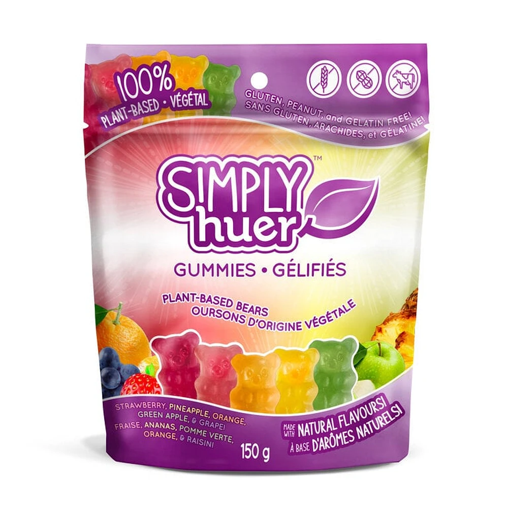 Simply Huer - Oursons d'origine végétale - 150g