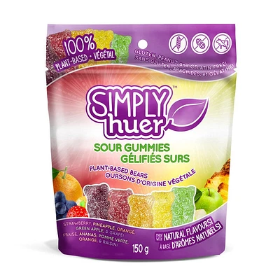 Simply Huer - Oursons d'origine végétale surs - 150g