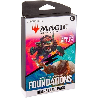MTG Foundations - 2 Jumpstart Boosters Pack (Anglais)