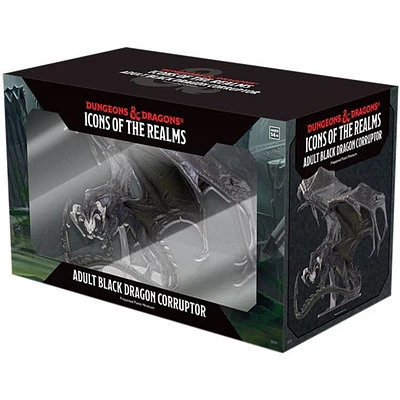 D&D - Icons Of The Realms -  Adult Black Dragon Corruptor