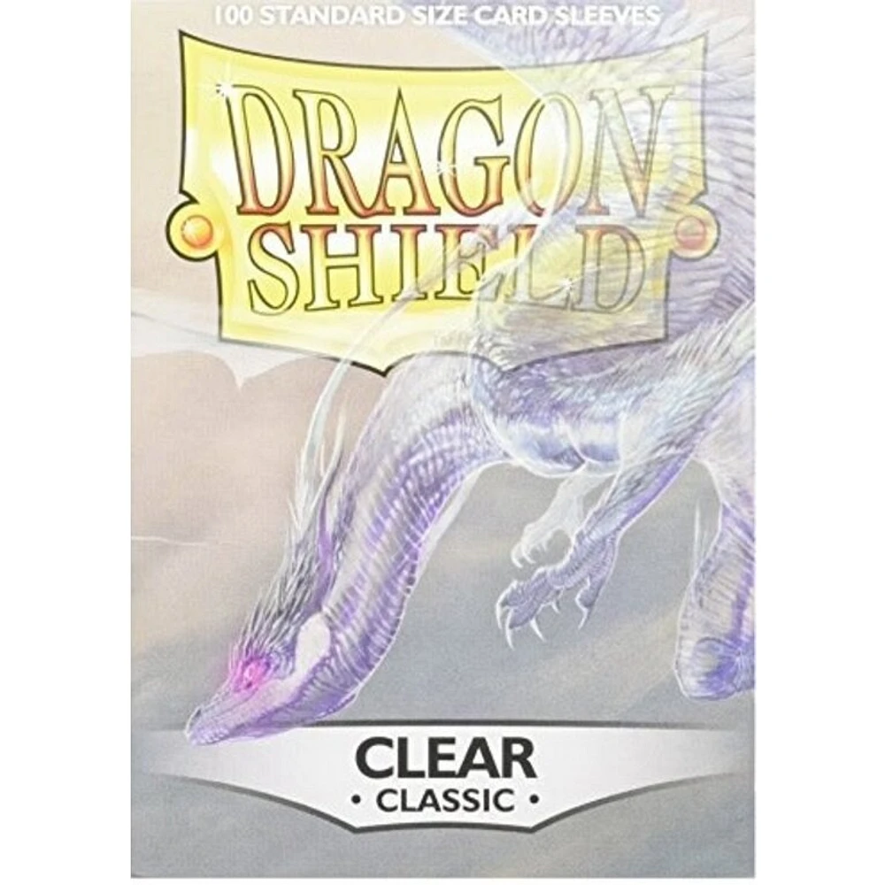 (Dragon Shield) Clear Classic - 100 Unités - 63mm x 88mm