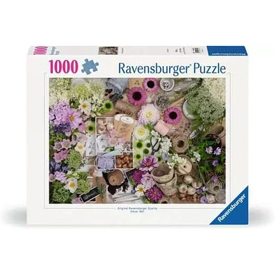 Amour floral coloré - 1000 pièces