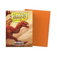 (Dragon Shield) Matte Amber - 100 Unités - 63mm x 88mm