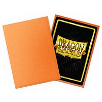(Dragon Shield) Matte Amber - 100 Unités - 63mm x 88mm