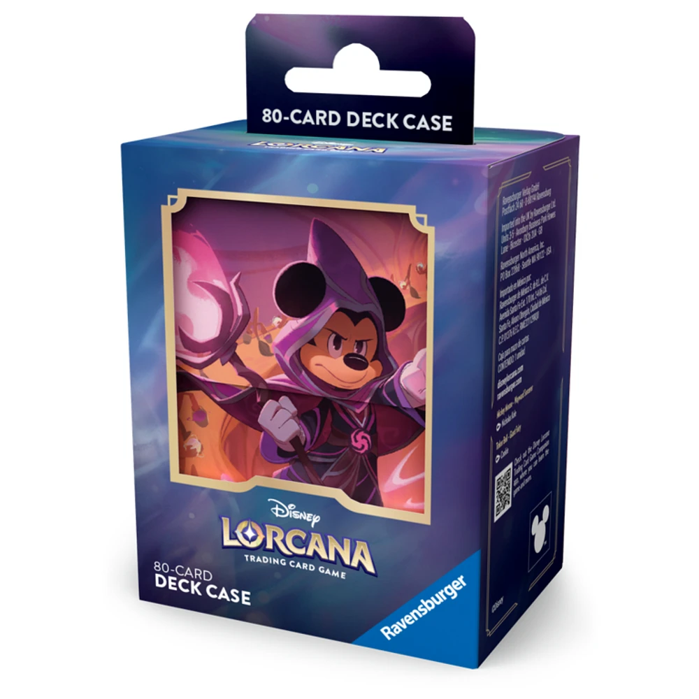 Disney Lorcana - Deck Box - Mickey Mouse - 80ct.