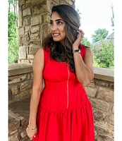 RANDY ZIP DRESS