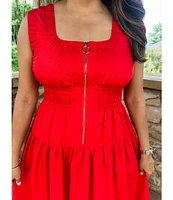 RANDY ZIP DRESS