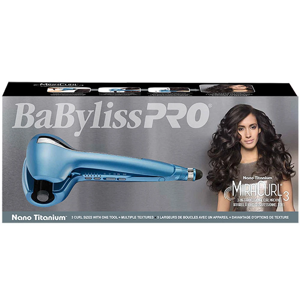 Miracurl 3 in 1 Professionnal Curl Machine - BABNTMC3C
