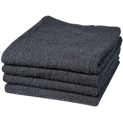 100% Cotton Black Towels  X12 - BESTOWELNBKUCC