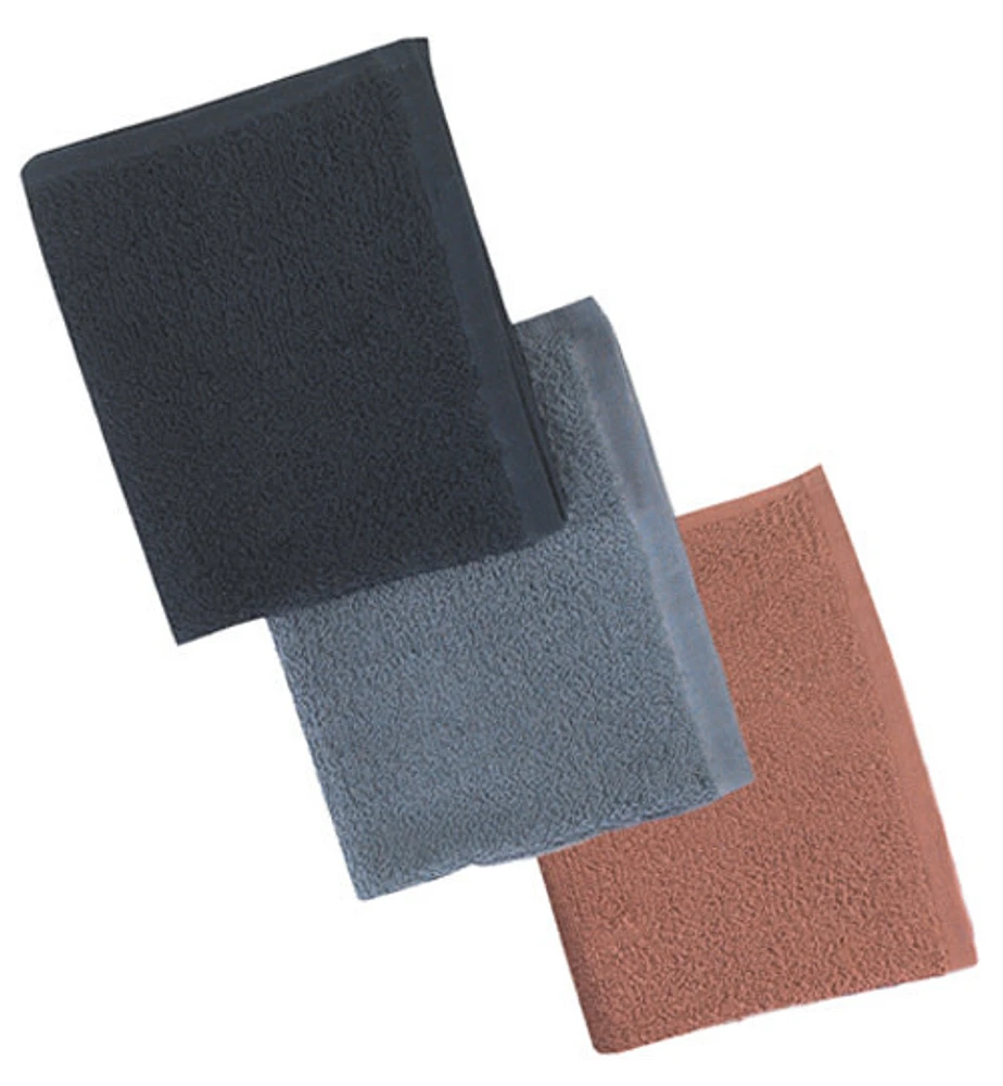 100% Cotton Deluxe Towels BLACK - BESTOWELCBKUCC