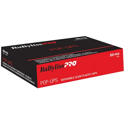 'Pop Ups''  Disposable Plastic Caps  X50  - BES620UCC