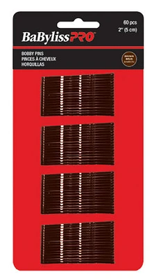 Crimped Bobby Pins 2" 60/ Card