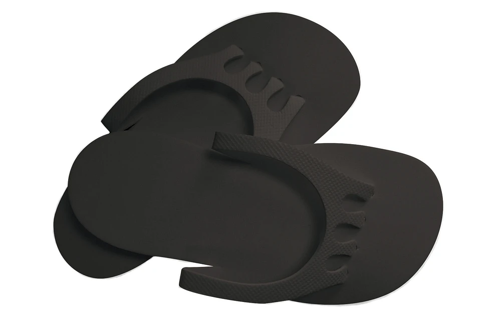 Eco Friendly Slippers / Black - PEDISLIPBKNC