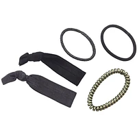 Elastics Black and Silver Tones - BESHAEL1UCC