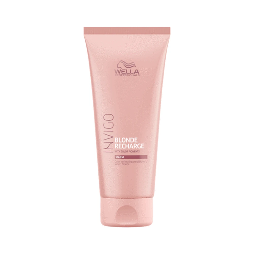 WELLA - INVIGO | BLONDE RECHARGE Revitalisant Ravive-Couleur Blond Chaud 200ml (6.7 oz)