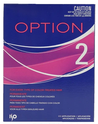 ISO - OPTION 2 Permanente pour tous Types de Cheveux Colorés