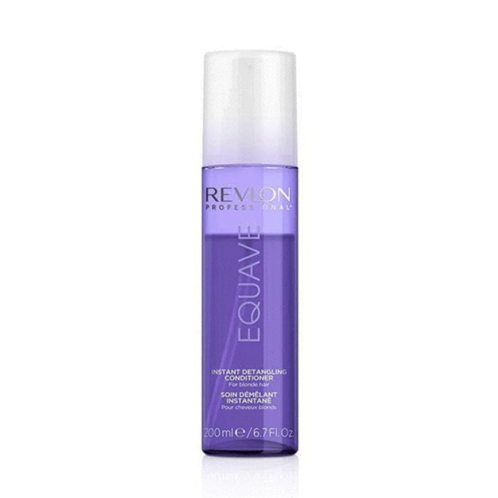 REVLON - EQUAVE | BLONDE Anti-Brassiness Instant Detangling Conditioner / Soin Démêlant Instantané Effet Déjaunissant (200ml / 6.7 oz)