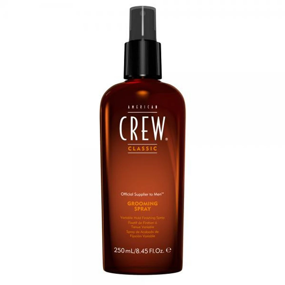 AMERICAN CREW - COIFFANT | GROOMING SPRAY Variable Hold Finishing Spray / Spray Gel Coiffant et Fixation Variable (250ml/8.4oz)