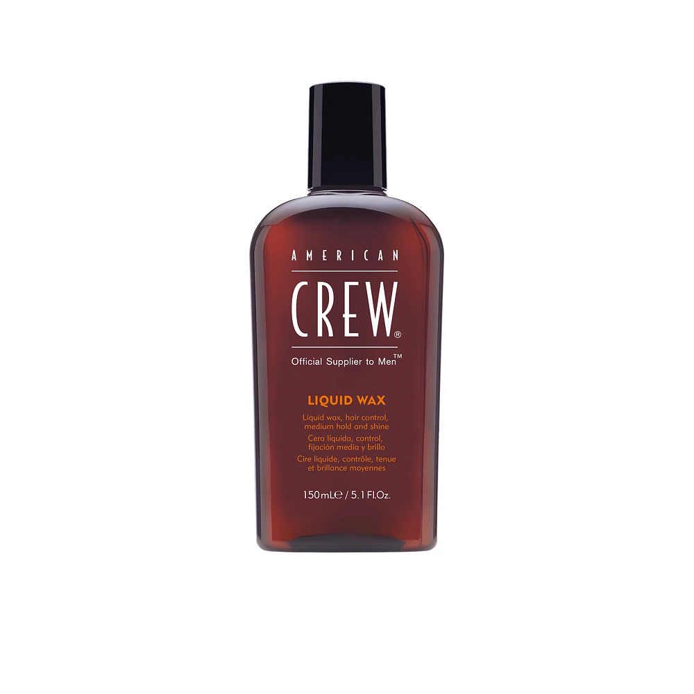 AMERICAN CREW - COIFFANT | LIQUID WAX Hair Control, Medium Hold and Shine / Cire Liquide, Contrôle, Tenue et Brillance Moyenne (150ml / 5.1 oz)