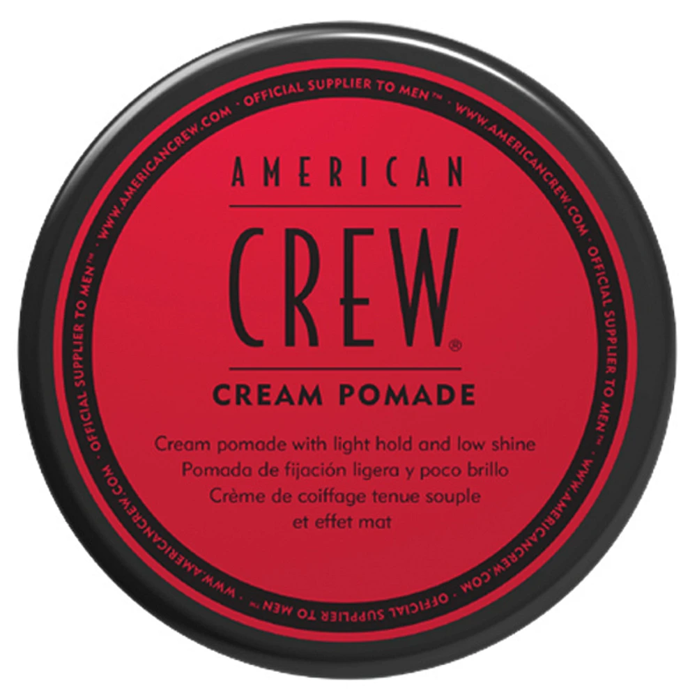 AMERICAN CREW - COIFFANT | CREAM POMADE Light Hold and Low Shine / Tenue Souple et Effet Mat (85g/3oz)