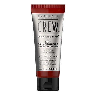 AMERICAN CREW - BARBE | 2 IN 1 Skin Hydrator & Beard Conditioner / Hydratant de Peau et Soin pour Barbe (100ml/3.3oz)