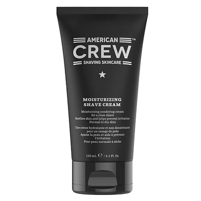 AMERICAN CREW - BARBE | SHAVING SKINCARE Moisturizing Shave Cream / Crème Hydratante Pour Rasage (150ml/5.1oz)