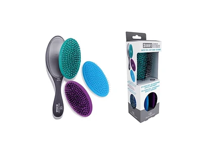 OLIVIA GARDEN - OG BRUSH Ensemble 3-en-1 - Grise OGD-K01