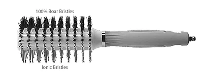 CERAMIC + ION | TURBO VENT OVAL TWIN Brosse Ovale Poils Ioniques et Sanglier
