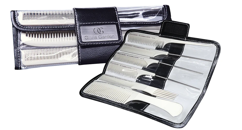 CARBOSILK Ensemble de Peignes en Carbone pour Services Technique et Chimique - CS-TP1
