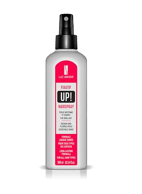 LUC VINCENT - UP! Hairspray Medium And Flexible Hold / Fixatif Tenue Moyenne et Souple (300ml/10.14oz)