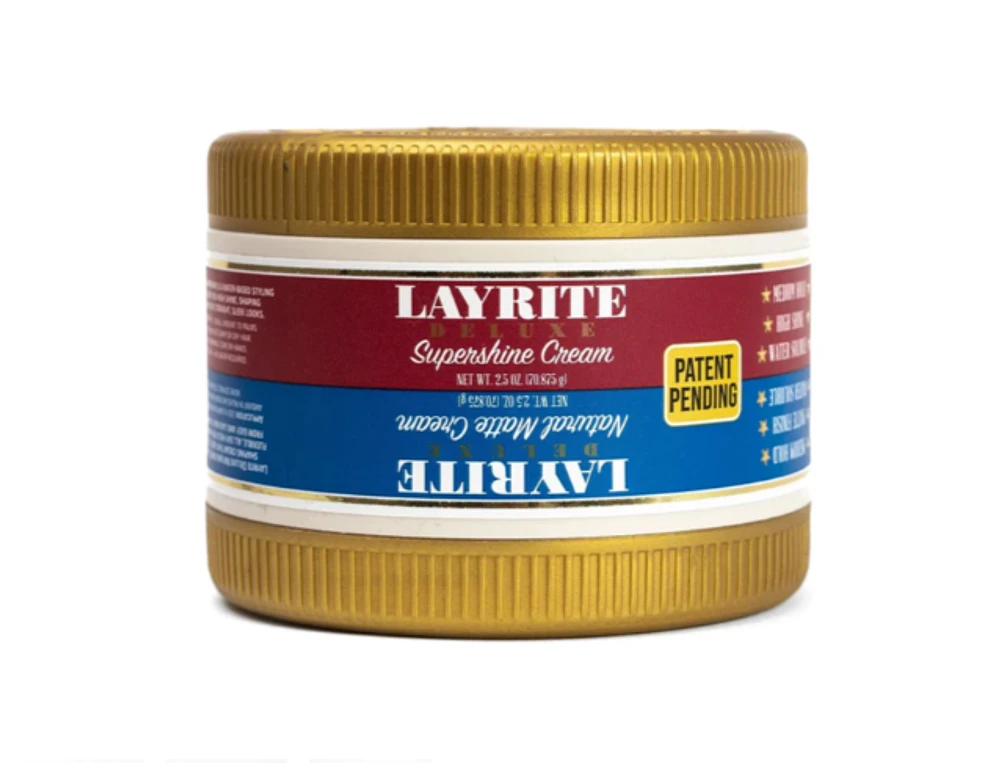 ***Pomades Duo | Supershine Cream & Natural Matte Cream (2x2.5oz/70.875g)