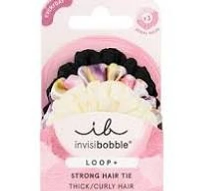 LOOP+ Be Strong Hair Tie Thick / Curly Hair (Paquet de 3)